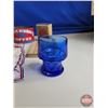 Image 2 : Confectionary Collectors Group : - Blue Ribbon Tins (6) - Blue Ribbon Cookbook - British Flag Handke