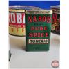 Image 8 : Kitchen Collection :  - Coffee Tins - Nabob Spice Tins - Mini Sad Iron - ETC!