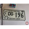 Image 8 : Automotive Group :  - Son Gauges - Tach - Speedometer - Amps - Oil - Fuel - Sun Visors - Manitoba Li