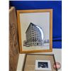 Image 8 : Vintage Framed Prints (11) w/ Crate (A1 Brand Fruit) (Crate Measures : 11"H x 19-1/2"W x 12"D)