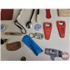 Image 2 : Collectors Group : - Bottle Openers - Cigarette Tins - Ashtrays - Lunch Pail - Cigar Box - Pipe Case