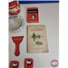 Image 7 : Collectors Group : - Bottle Openers - Cigarette Tins - Ashtrays - Lunch Pail - Cigar Box - Pipe Case