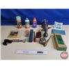 Image 1 : Collector Combo : - Moth Proofer (Partially Full) - Powder Gun - Rain Gauge - Monarch Bottle Opener 