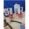 Image 10 : Automotive Collectors Group : - Oil Cans Incl. Texaco (Full) ; Chryco (Full) ; OMC (Full) Yamalube (