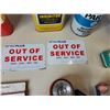 Image 7 : Automotive Collectors Group : - Oil Cans Incl. Texaco (Full) ; Chryco (Full) ; OMC (Full) Yamalube (