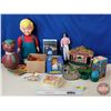 Image 1 : Vintage Toy Collector Combo :  - Michael Jackson Doll - Beany Doll - Yogi Bear  - Garfield - Farmer