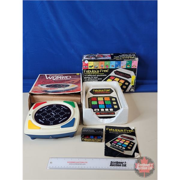 Vintage Electronic Games (2) : 1980's - Waddington's Wizard  - Fabulous Fred