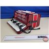 Image 2 : Miniature Accordion : Bontempi c/w Original Box  (Box Measures : 9-3/4"H x 12"W x 6"D)