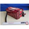 Image 4 : Miniature Accordion : Bontempi c/w Original Box  (Box Measures : 9-3/4"H x 12"W x 6"D)