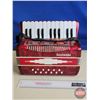 Image 5 : Miniature Accordion : Bontempi c/w Original Box  (Box Measures : 9-3/4"H x 12"W x 6"D)