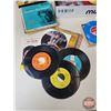 Image 2 : 45 RPM Records (87) : Incl. - Walt Disney - Santa Claus - Louis Armstrong - Pat Boone - Frosty The S