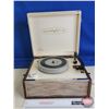 Image 1 : Corvette Portable Record Player (Battery Operated) (Measures : 5-1/2"H x 12-1/2"W x 11-1/2"D)