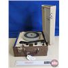 Image 2 : Corvette Portable Record Player (Battery Operated) (Measures : 5-1/2"H x 12-1/2"W x 11-1/2"D)