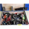 Image 2 : Hardshell Suitcase w/ Model Parts Incl. Wheels & Axles  (Case Measures : 5-1/2"H x 16"W x 10-1/2"D)
