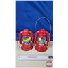 Image 1 : Linemar Toy Barn Lanterns (2) : Japan (c.1960) (Measures : 7"H)