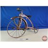 Image 3 : Skippy Tricycle (Rubber Tires Gone & Back Rim Damaged) (Measures : 28"H x 19"W x 36"L)