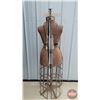 Image 3 : The L & M Antique Adjustable Dress Form (Cast Iron Base) (Measures : 5Ft H)