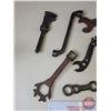 Image 2 : Antique Tractor & Specialty Wrenches (10) : Inc. - Fordson - Massey Harris - IHC - ETC!