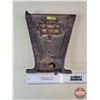 Image 1 : Van Brunt Seed Box Cast Iron End (Measures : 13"H x 12"W)