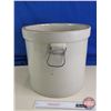 Image 2 : 8 Gal Crock : Alberta Potteries (Crack on Bottom) (Measures : 15"H x 16"Dia)