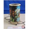Image 2 : Motion Lamp : Forest Fire (Measures : 11"H x 6"Dia)