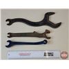 Image 2 : Antique Wrenches (3) :  - Ford - B.T. Bros. - Crane (Longest Measures : 14-3/4"L)