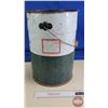 Image 2 : Oil Pail : B/A (Measures : 16"H x 12"Dia)