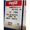 Image 2 : Coca-Cola Menu Boards (3) c/w Box of Menu Board Letters