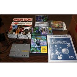 Laptop w/ Case, & Charger with Games