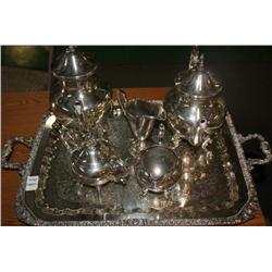 6 Collectible Tea Set Pieces