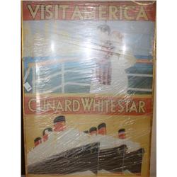 Framed Print of Visit America