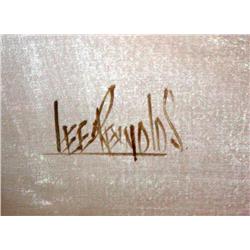 Framed Oil Painting of Pottery