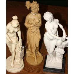 3 Lady Statues