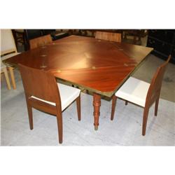 Folding Card Table and 4 Chairs