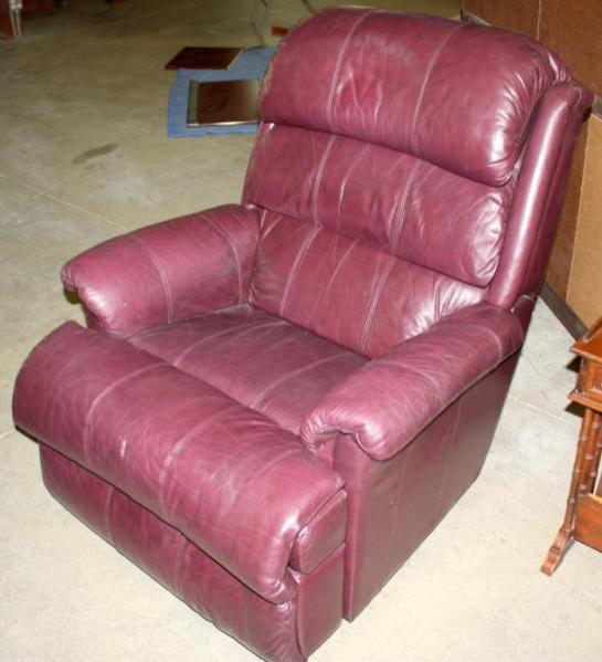 Purple Rocker Recliner Chair