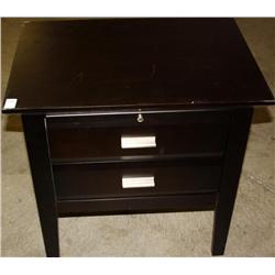 End Table with Drawers