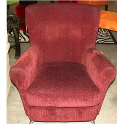 1 Burgundy Chair
