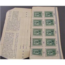 Stamp Album - United States War Savings Bonds