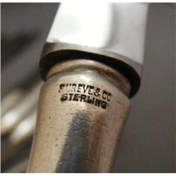 13 Pieces Sterling Flatware