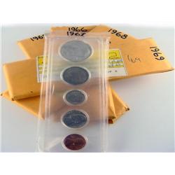 1965 thru 1969 Coin Set