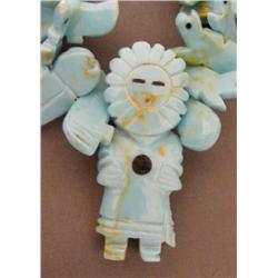 Santo Domingo Pueblo Fetish Necklace