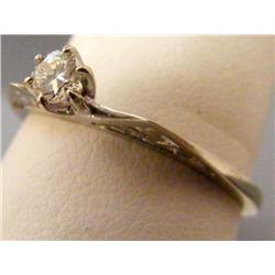14k Gold Diamond Ring