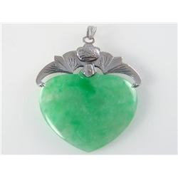 50ct AAA Grade Apple Jade Pendant