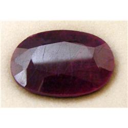 105ctw Genuine ruby