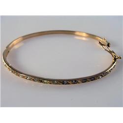1.00ctw Diamond Bangle Bracelet