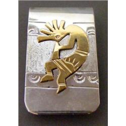 Genuine Navajo Sterling Money Clip