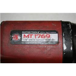 Matco MT1769 Air Ratchet Gun
