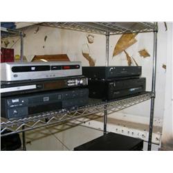 Rack Lot of Electronics