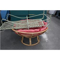 Lot of 2 Lounge Chairs