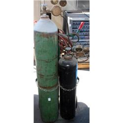 Welding Torch with Tanks